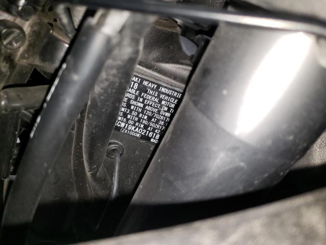 2019 KAWASAKI ZX1000 W - JKAZXCW19KA021618
