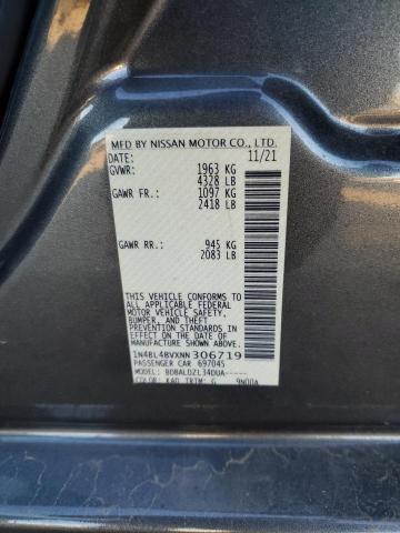 2022 NISSAN ALTIMA S - 1N4BL4BVXNN306719