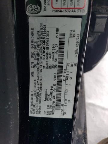 2019 FORD FIESTA SE - 3FADP4EJ4KM139608