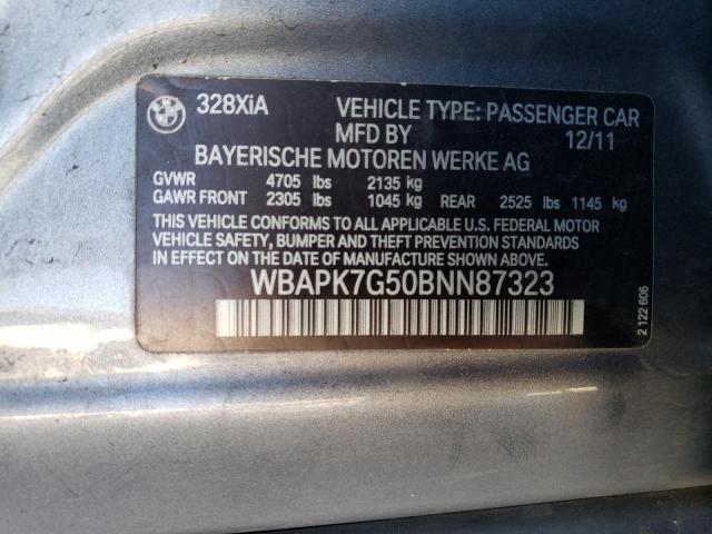 WBAPK7G50BNN87323 BMW 328 XI