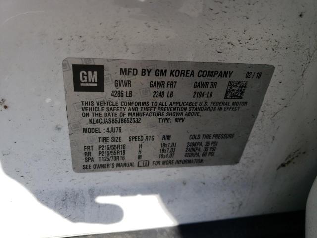2018 BUICK ENCORE PRE - KL4CJASB5JB652532
