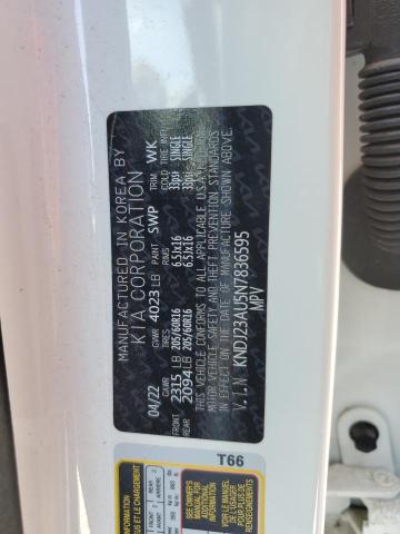 KNDJ23AU5N7836595 KIA SOUL LX