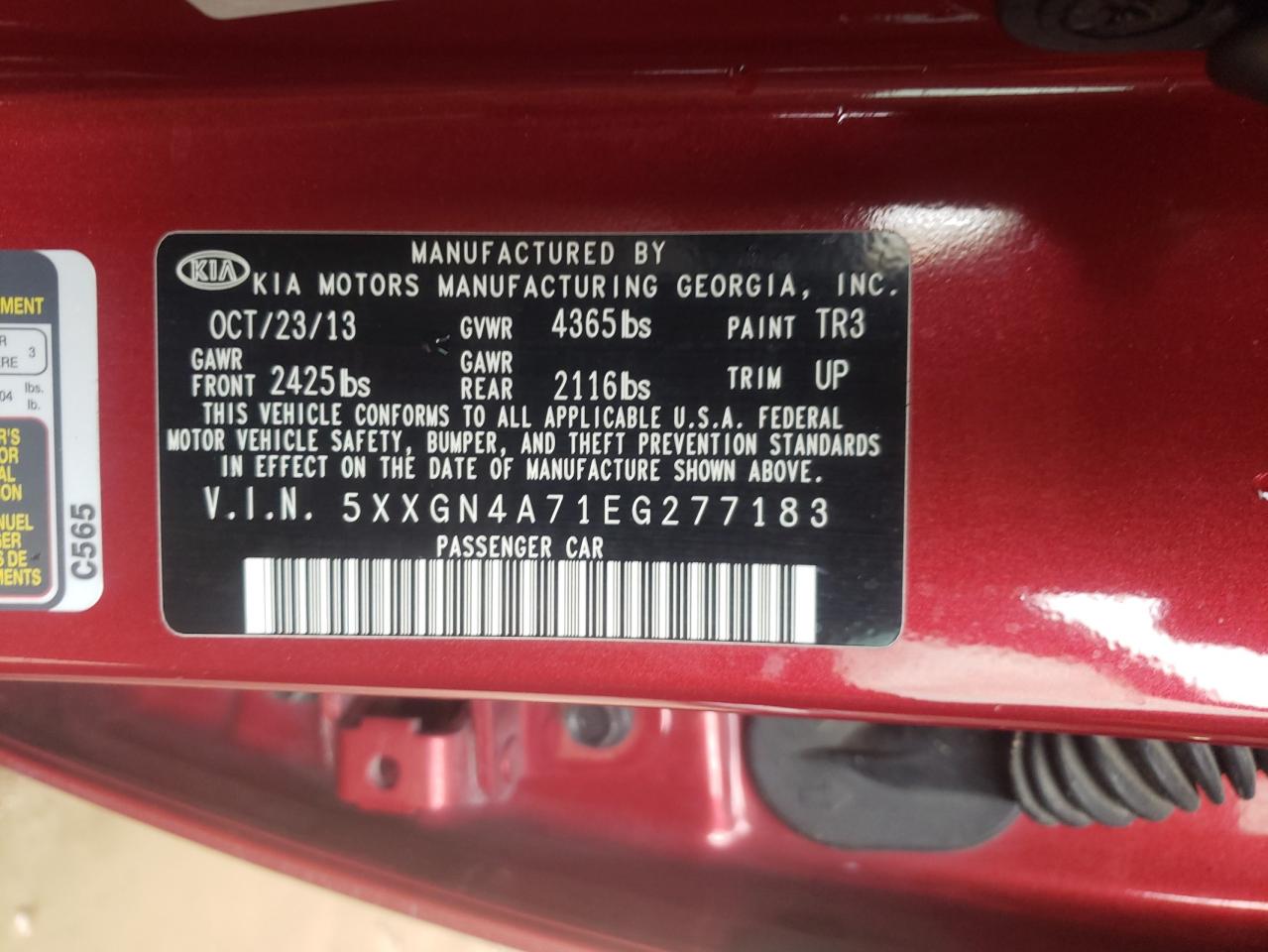 2014 Kia Optima - Image 12