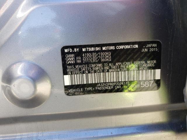 2015 MITSUBISHI LANCER SE JA32V2FW2FU024172