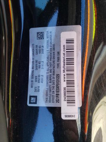 2015 CHEVROLET CAMARO LS - 2G1FB1E3XF9131229