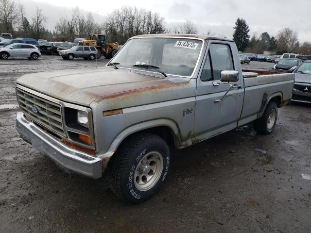 Salvage trucks for sale at Portland, OR auction: 1985 Ford F150