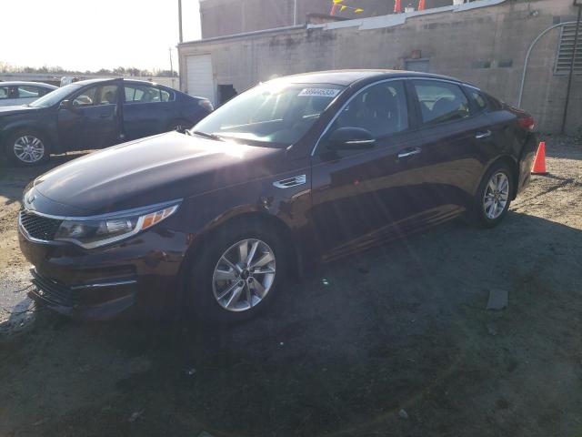 KIA Optima salvage cars for sale: 2017 KIA Optima LX