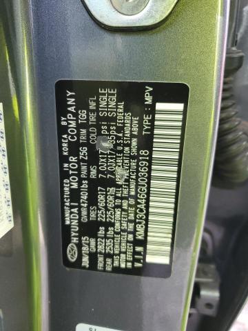 2016 HYUNDAI TUCSON LIM - KM8J3CA46GU036918