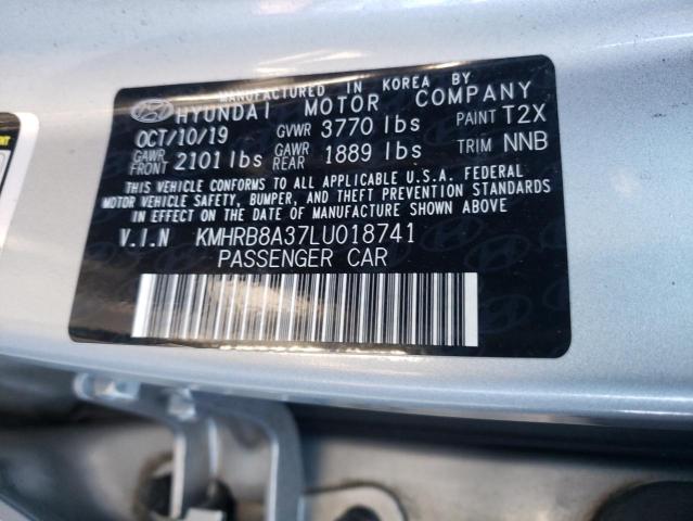 2020 HYUNDAI VENUE KMHRB8A37LU018741