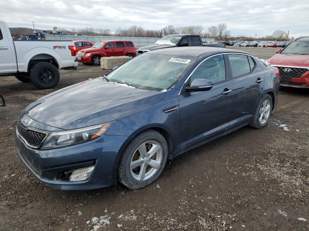 KNAGM4A74F5555533 2015 Kia Optima Lx