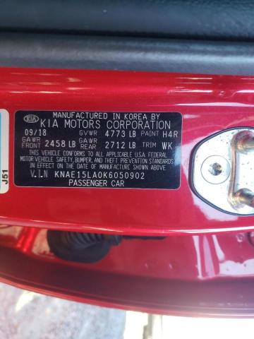 2019 KIA STINGER - KNAE15LA0K6050902