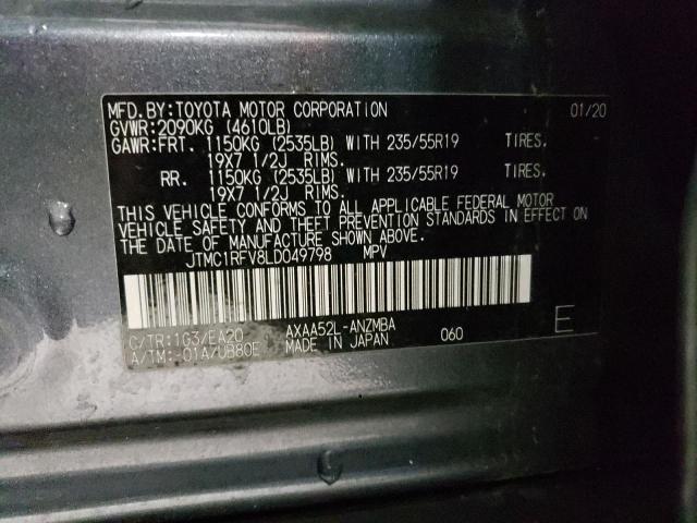 2020 TOYOTA RAV4 XLE P JTMC1RFV8LD049798