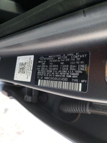 2019 HYUNDAI KONA ULTIM - KM8K53A54KU314585