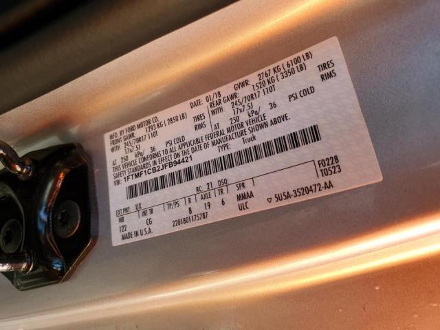 2018 FORD F150 - 1FTMF1CB2JFB94421
