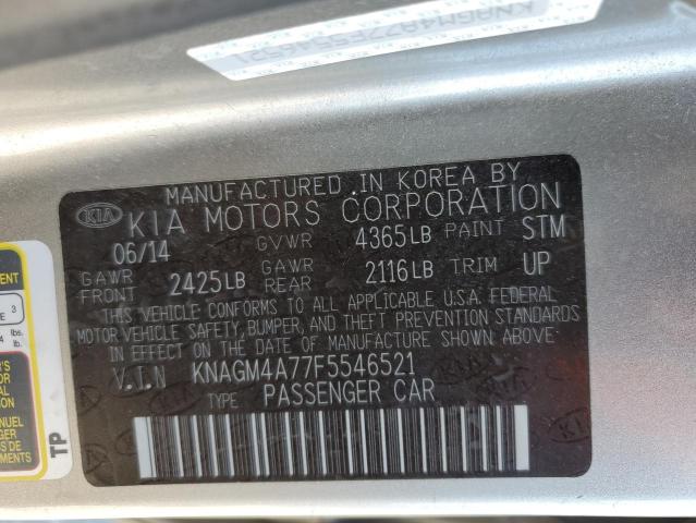 KNAGM4A77F5546521 KIA Optima