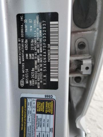 2015 KIA OPTIMA EX - 5XXGN4A75FG352937