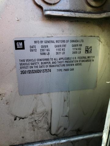 2G61S5S36D9137574 Cadillac Xts Premium Collection