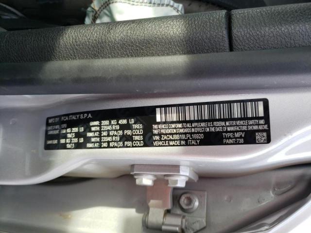 ZACNJBB19LPL16920 Jeep Renegade Latitude