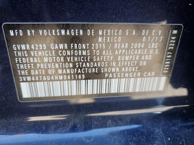 2017 VOLKSWAGEN GTI S/SE - 3VW447AU4HM041169