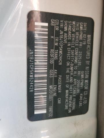 2019 NISSAN ROGUE SPOR - JN1BJ1CP5KW524428