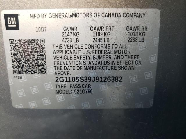 2018 CHEVROLET IMPALA LT - 2G1105S39J9126382