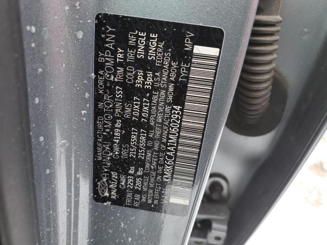 2021 HYUNDAI KONA SEL P - KM8K6CAA1MU602934