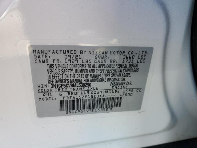 2021 NISSAN KICKS SV - 3N1CP5CV9ML539290