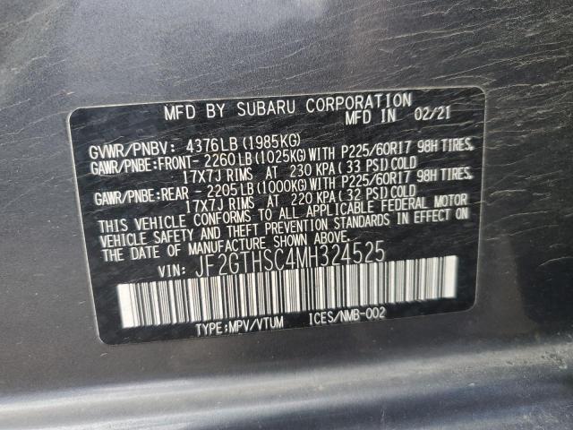 JF2GTHSC4MH324525 Subaru Crosstrek Sport