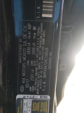 3KPFK4A72HE158026 KIA FORTE LX