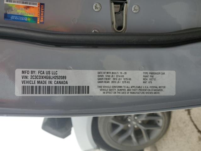 2020 DODGE CHARGER GT - 2C3CDXHG6LH252089