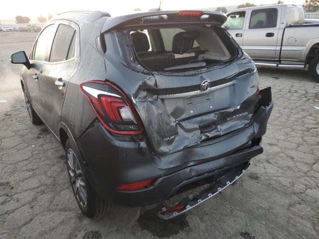 Vin: kl4cj1sb1jb674401, lot: 39129853, buick encore sport touring 20182