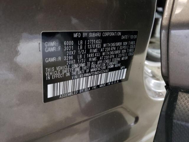 4S4WMAPD9M3432440 Subaru Ascent