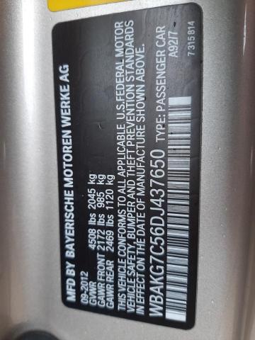 WBAKG7C56DJ437650 BMW 335 I