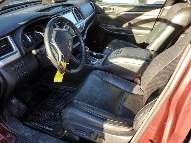 2018 TOYOTA HIGHLANDER 5TDDZRFH8JS869842