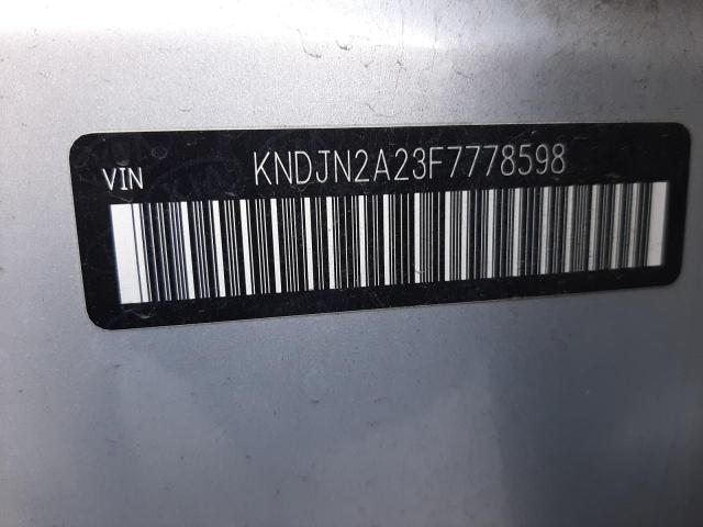 KNDJN2A23F7778598 KIA SOUL