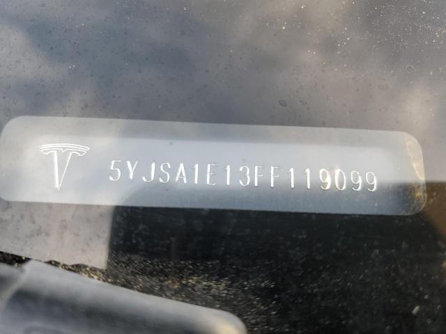 5YJSA1E13FF119099 Tesla MODEL S
