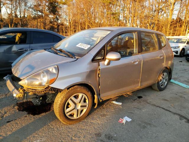Salvage cars for sale from Copart Austell, GA: 2007 Honda FIT
