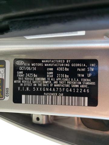 2015 KIA OPTIMA EX - 5XXGN4A75FG412246