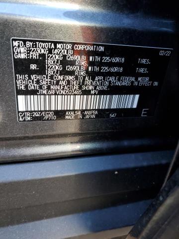 2022 TOYOTA RAV4 XSE - JTME6RFV0ND523465