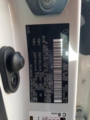 2021 TOYOTA 4RUNNER NI - JTEJU5JR4M5913271