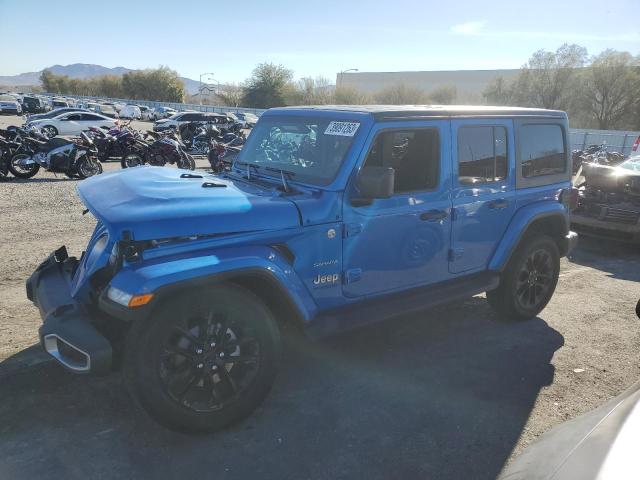 Vehiculos salvage en venta de Copart Las Vegas, NV: 2022 Jeep Wrangler Unlimited Sahara