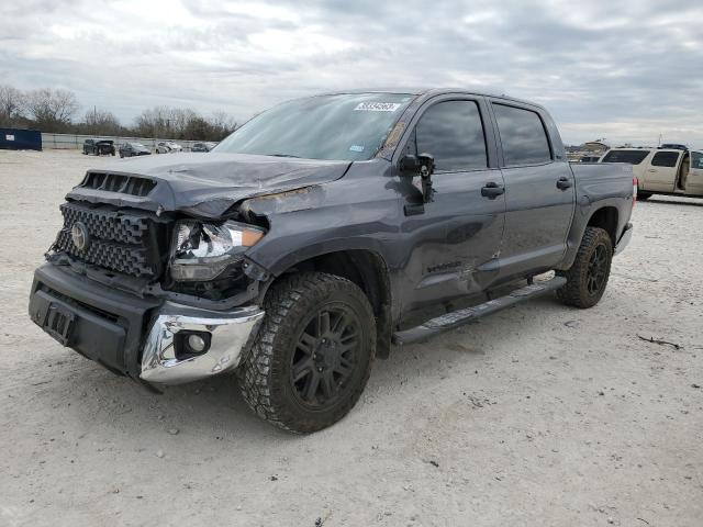 Salvage cars for sale from Copart New Braunfels, TX: 2021 Toyota Tundra Crewmax SR5