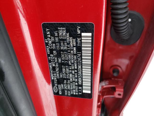 2021 HYUNDAI KONA ULTIM - KM8K53AG0MU124741