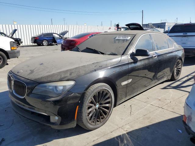 Salvage cars for sale from Copart Wilmington, CA: 2011 BMW 740 LI