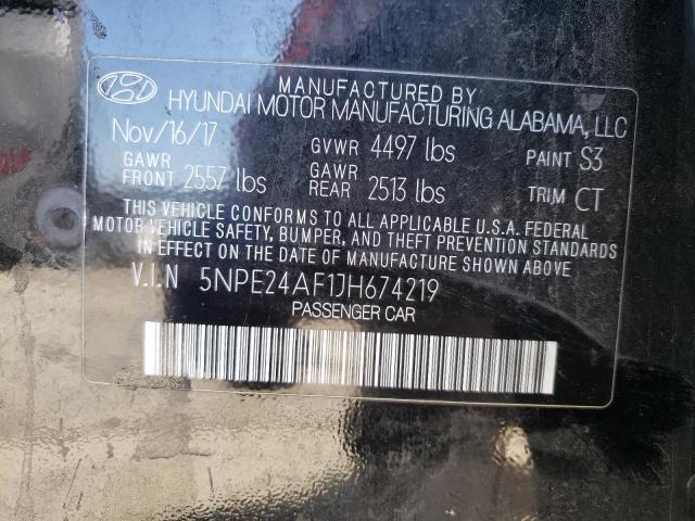 2018 HYUNDAI SONATA SE - 5NPE24AF1JH674219