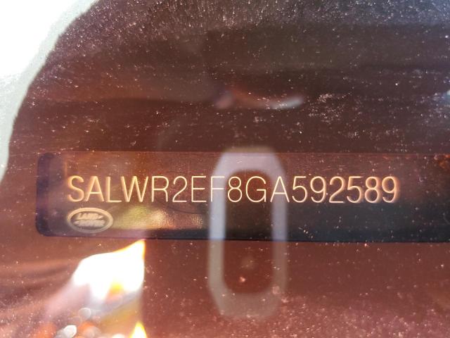 SALWR2EF8GA592589 Land Rover Range Rover Sport Sc