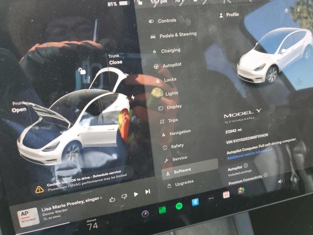 5YJYGDED8MF131430 Tesla Model Y