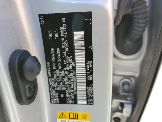 2017 LEXUS NX 200T BA - JTJYARBZ6H2071779
