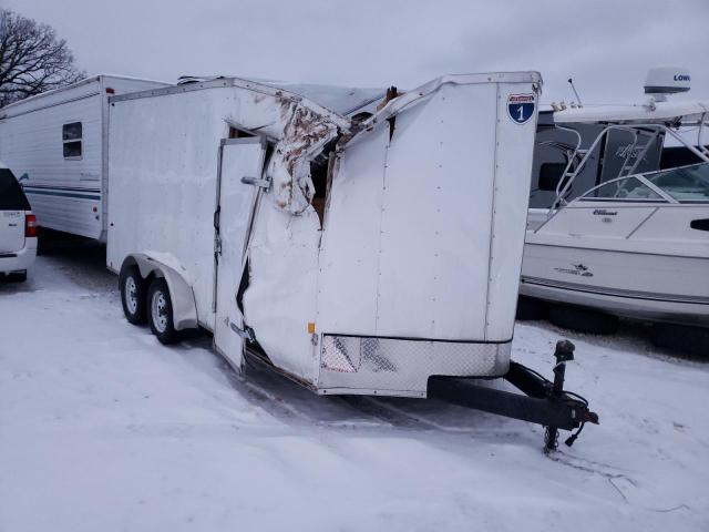 Salvage cars for sale from Copart Franklin, WI: 2021 Ints Cargo Trailer
