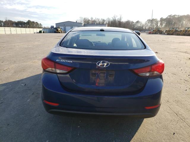 2016 HYUNDAI ELANTRA SE 5NPDH4AE2GH712485